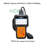 OBD2 Cable Diagnostic Cable for FOXWELL NT650 NT650Elite Scanner